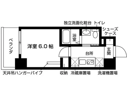 キャンパスヴィレッジ大阪近大前II(1K/5階)の間取り写真