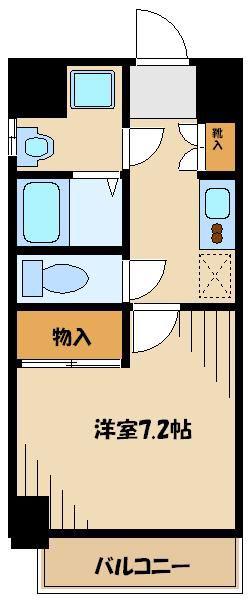 PRIMAL MACHIDA(1K/9階)の間取り写真