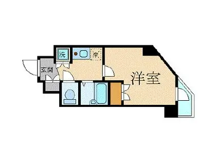 アーバイル文京白山(1K/5階)の間取り写真