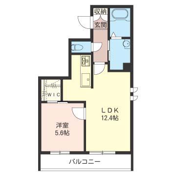 FAIRLADY IKEBUKURO(1LDK/2階)の間取り写真
