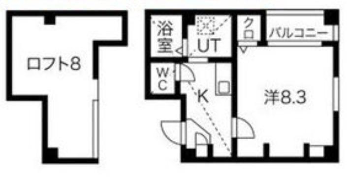 エヌエムスワサントドゥイースト(1K/4階)の間取り写真
