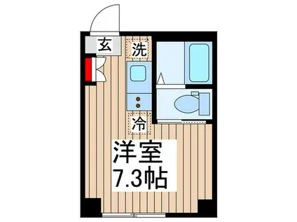 HJ PLACE 秋葉原B(ワンルーム/4階)の間取り写真