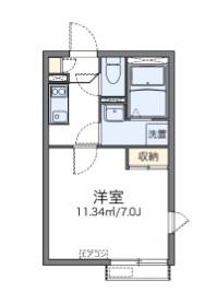 レオネクストアスカ(1K/2階)の間取り写真