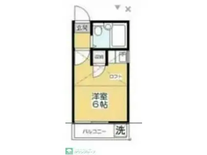 ライフビアメモリー(ワンルーム/1階)の間取り写真