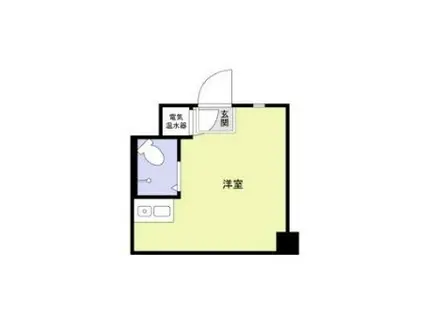 T1東日本橋(ワンルーム/4階)の間取り写真