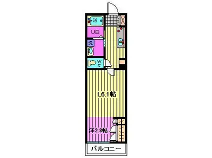 MY STYLE VINTAGE 東浦和(1K/1階)の間取り写真