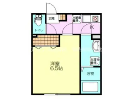 シティハイツ大道(1K/1階)の間取り写真