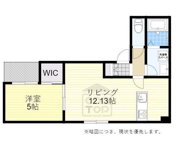 イル・フィオーレ一津屋(1LDK/2階)の間取り写真