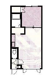 グラナダ76(1LDK/1階)の間取り写真