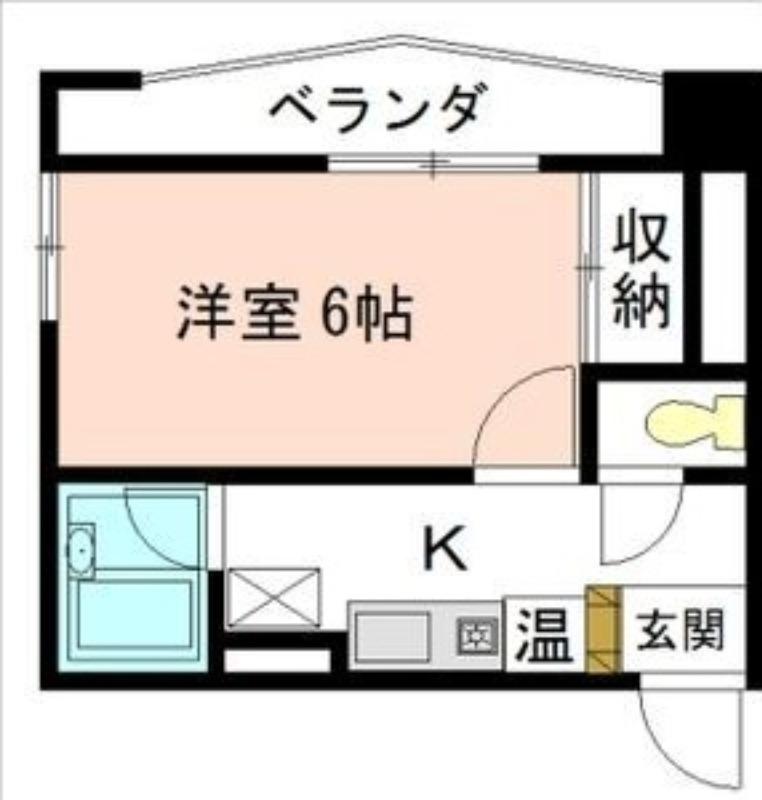 ATともえ(1K/3階)の間取り写真