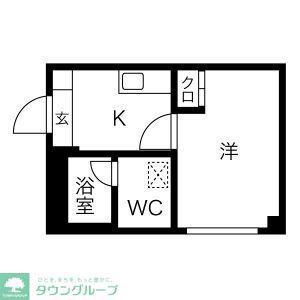D-STYLE西大宮(1K/1階)の間取り写真