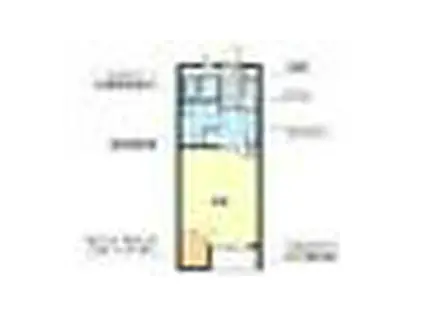 レオネクスト春(1K/1階)の間取り写真