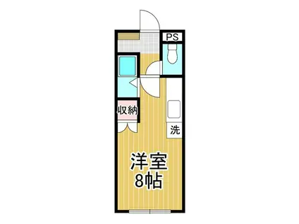 パークビレッジ(ワンルーム/3階)の間取り写真