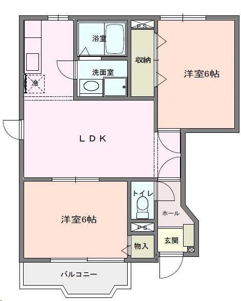 スト-リ-I(3LDK/2階)の間取り写真