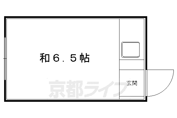 倉橋マンション(1K/2階)の間取り写真