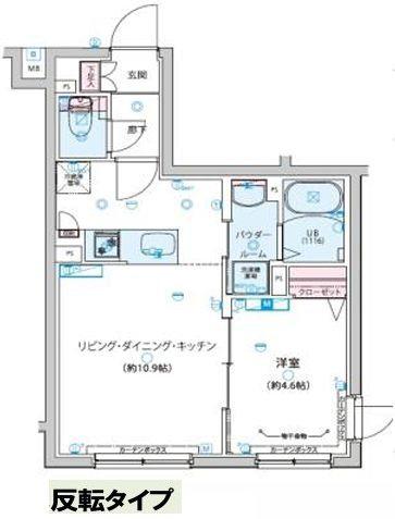 CROSTONE成増(1LDK/3階)の間取り写真