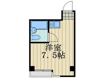 アーバンヒルズ小金井(ワンルーム/3階)の間取り写真