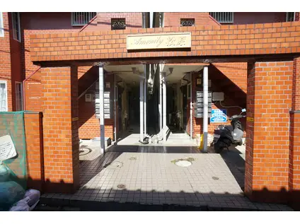 アメニティ松原A棟(1K/1階)の外観写真