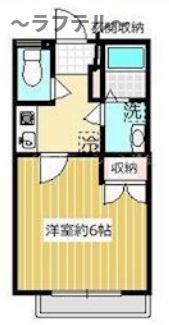 コモド狭山ヶ丘(1K/2階)の間取り写真