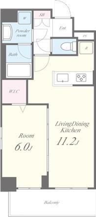 CASA GRANDE YK(1LDK/3階)の間取り写真
