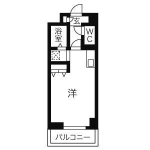 EXCELLENT21(ワンルーム/4階)の間取り写真