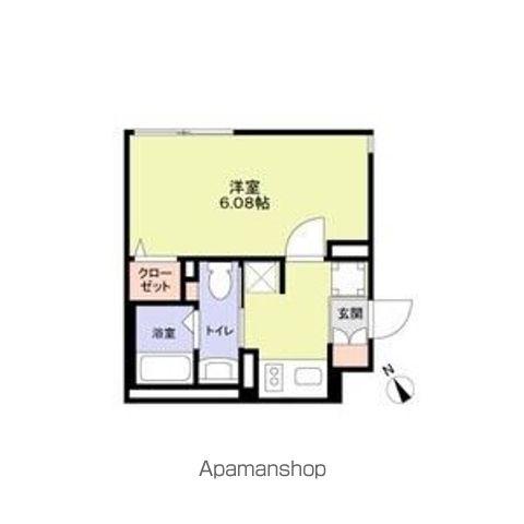 THE RESIDENCE ICHIGAYADAIMACHI(1K/1階)の間取り写真