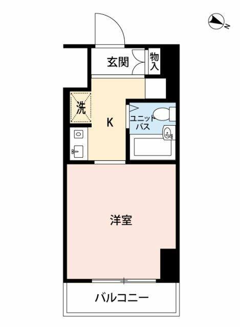マイナビSTAYパレス大山(ワンルーム/10階)の間取り写真