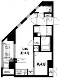 クラッシーコート北大塚(1LDK/6階)の間取り写真