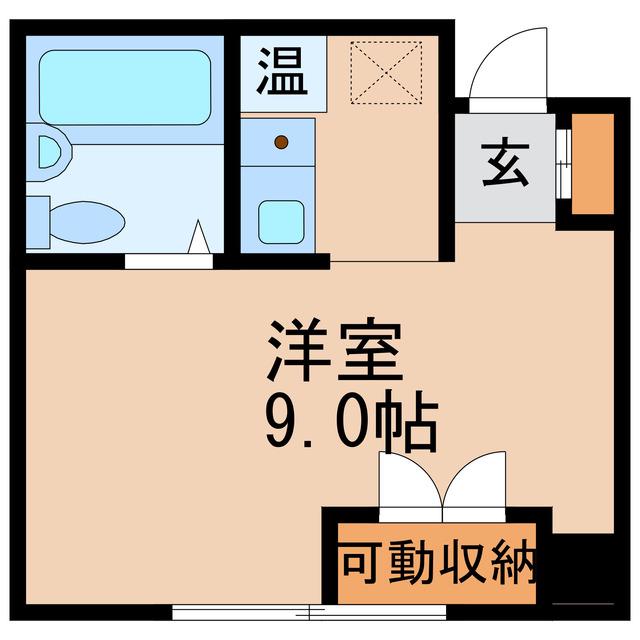 サウスレジデンス丸の内(ワンルーム/5階)の間取り写真