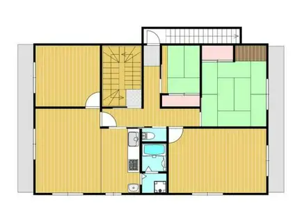 3スタービル(4LDK/3階)の間取り写真