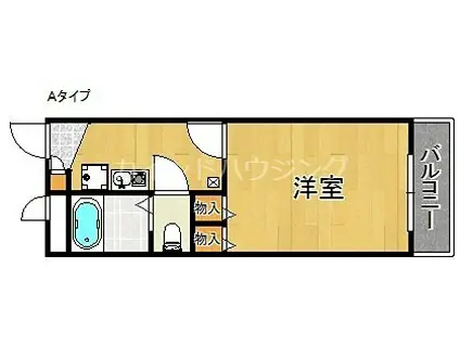 レオパレスSOTTO VOCE(1K/1階)の間取り写真