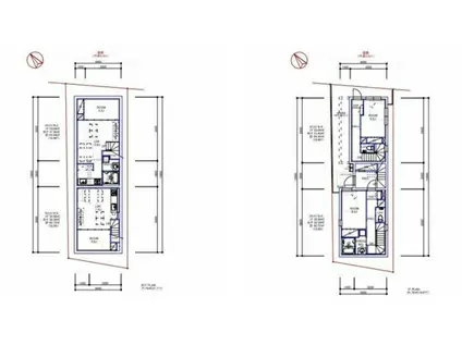 ザ・レジデンス南青山7丁目(2LDK/1階)の間取り写真