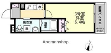 T&Fレジデンス妙蓮寺(1K/2階)の間取り写真