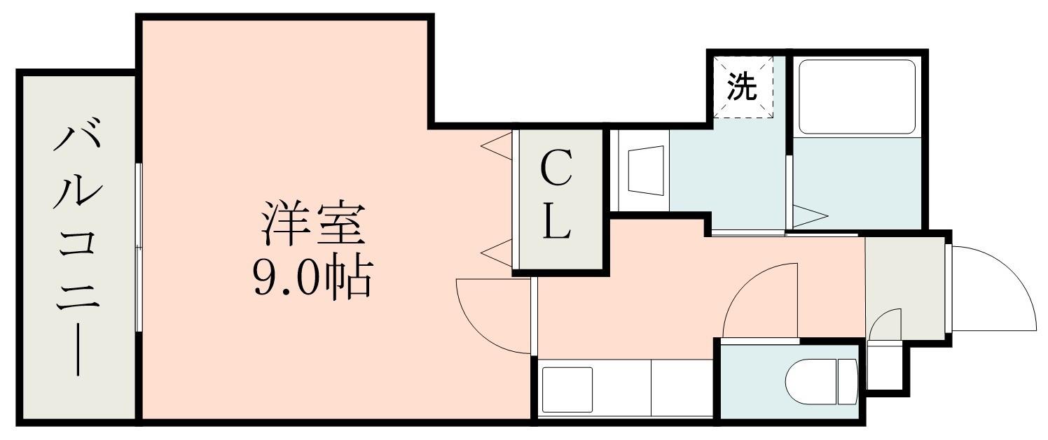 YSBLD.22(1K/3階)の間取り写真