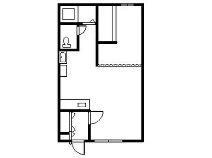 YOU HOPE(ワンルーム/1階)の間取り写真