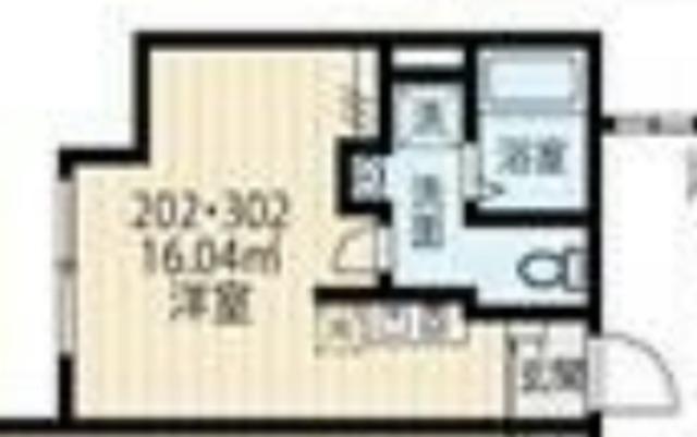 フィオーネ亀有(ワンルーム/2階)の間取り写真