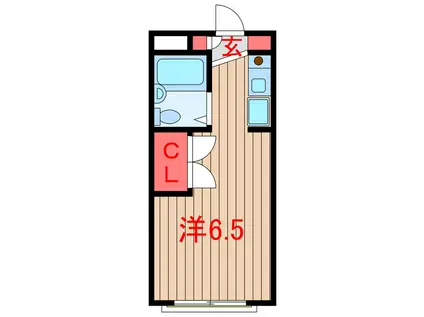 ラフィーネ ミズホ(ワンルーム/3階)の間取り写真