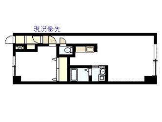 サンロード宮下21(1LDK/2階)の間取り写真