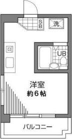 北大塚サンプラザ(ワンルーム/5階)の間取り写真