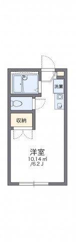 レオパレス江坂(1K/1階)の間取り写真