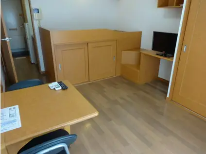 沖縄都市モノレール 首里駅 徒歩220分 2階建 築21年(1K/1階)の間取り写真