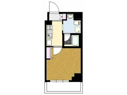 グランドコンシェルジュ大森(1K/4階)の間取り写真