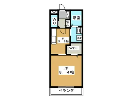 ETERNITY HOME(1K/1階)の間取り写真