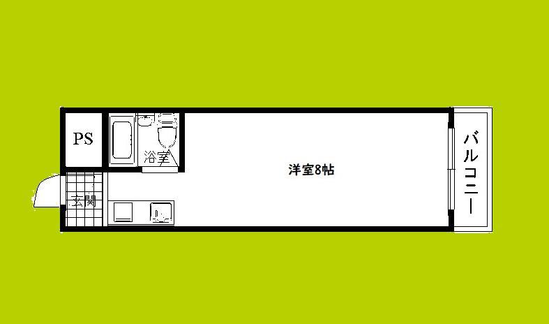 ビジネス新大阪(ワンルーム/7階)の間取り写真