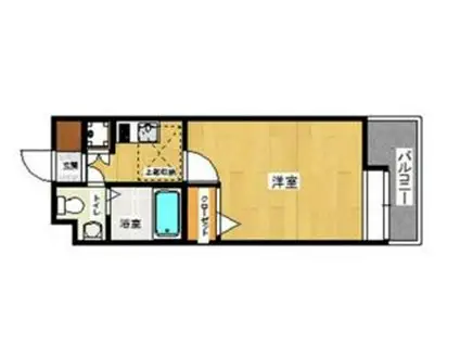 ダイナコートエスタディオ平尾駅前(1K/5階)の間取り写真