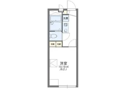 JR京浜東北線 本郷台駅 徒歩21分 2階建 築22年(1K/2階)の間取り写真
