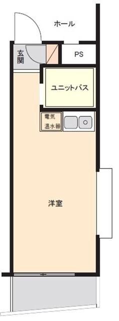 リフレ要町(ワンルーム/4階)の間取り写真
