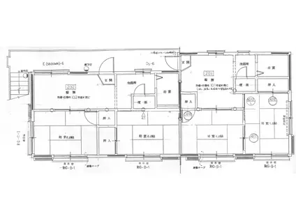 コーポミツカ(2K/2階)の間取り写真