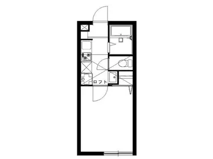 REFORMA生田(1K/1階)の間取り写真