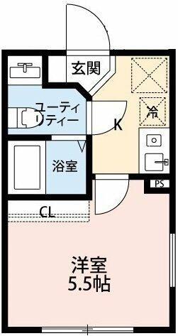 マイスタイル台東三ノ輪(1K/5階)の間取り写真